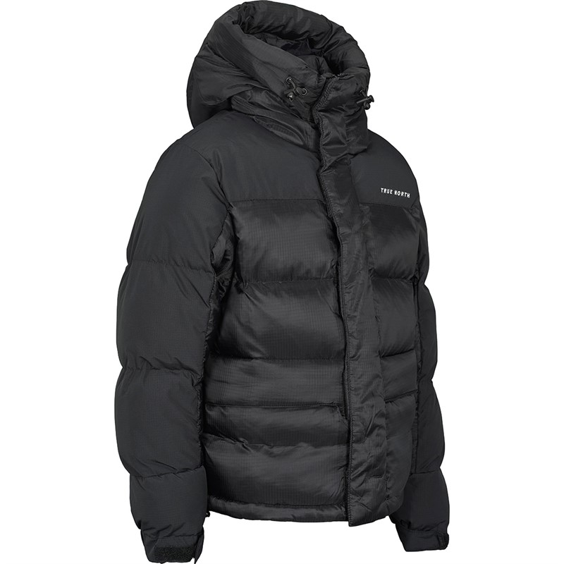 True North Kinder Steppjacke Schwarz