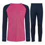True North Piger Baselayer Sæt Blå Comb
