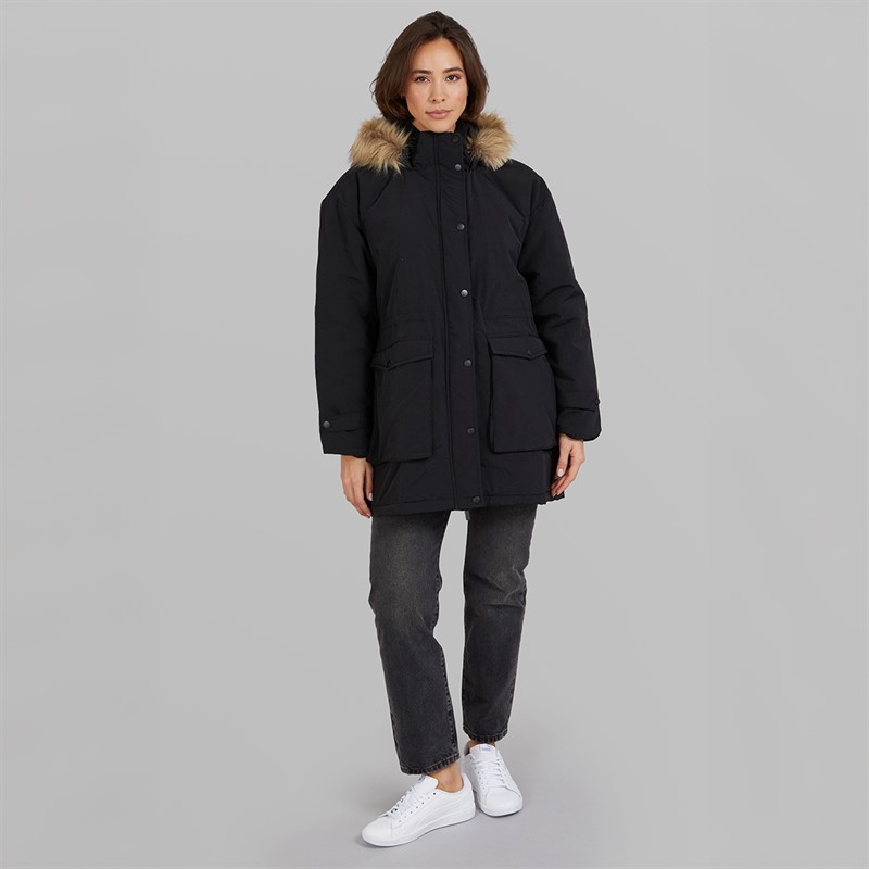 True North Damen Majlis Parka Schwarz