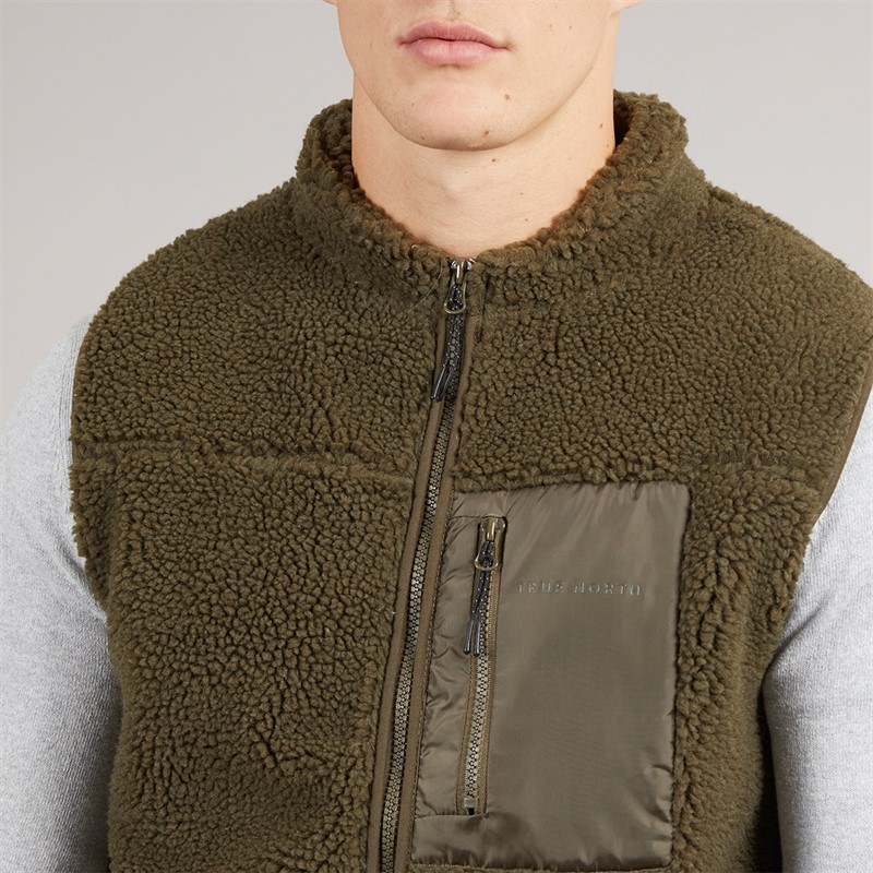 True North Herren Fleece Weste Tarmac
