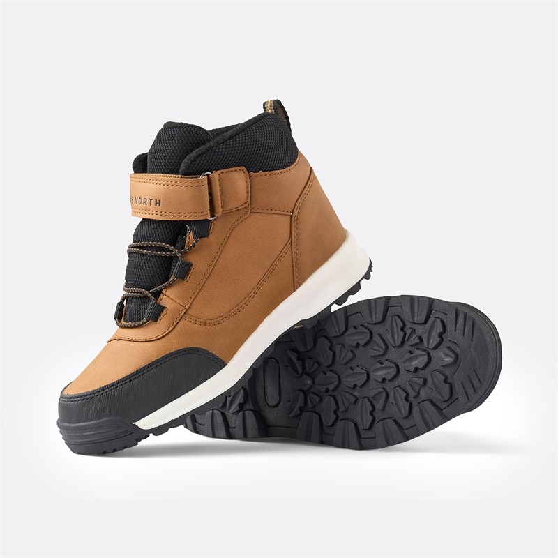 True North Kinder Schnee Schuhe Braun