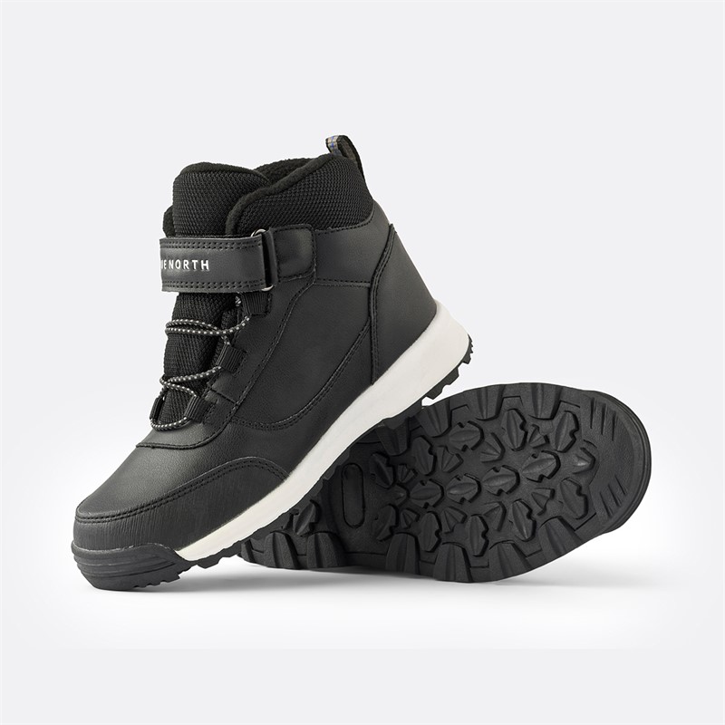 True North Kinder Schnee Schuhe Schwarz