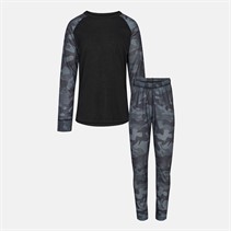 True North Jongens thermoshirt set camouflage combi