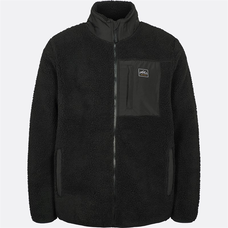 True North Herren Fleece Jacke Schwarz
