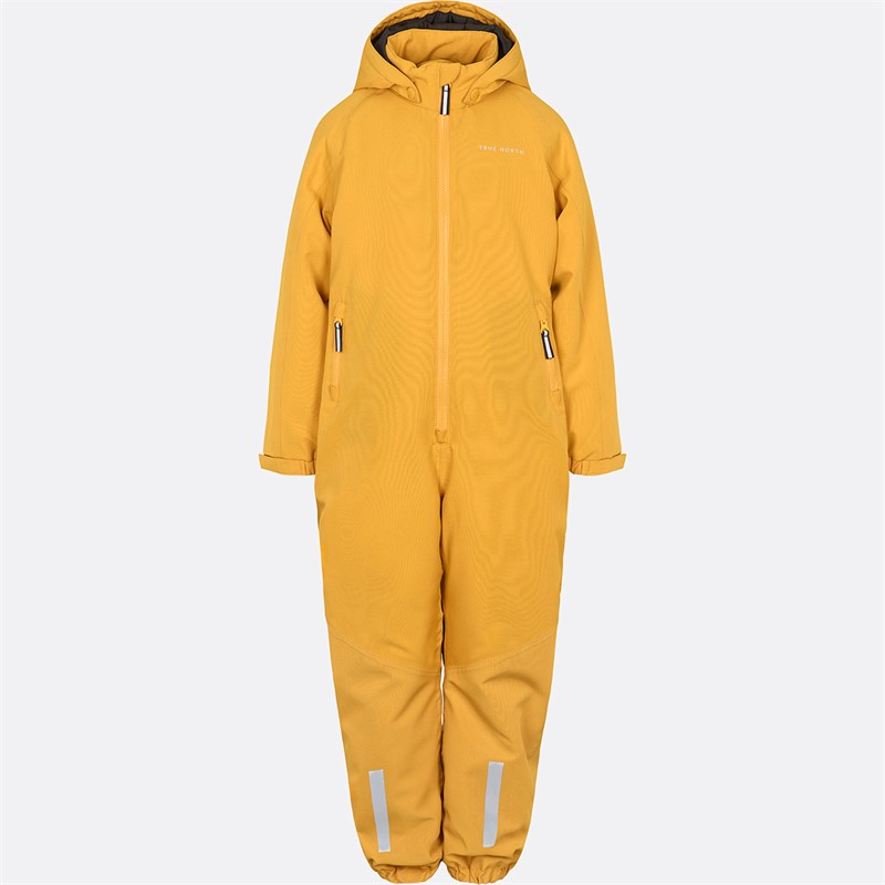 True North Kinder wasserdichter Overall Oxford Schnee Anzug Senf