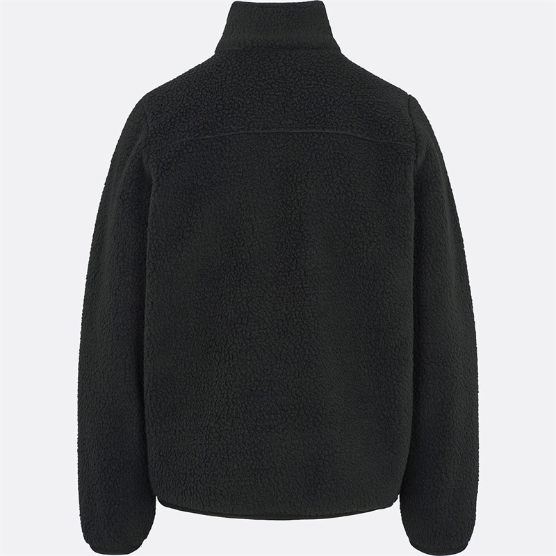 True North Kinder Pile Jacke Schwarz