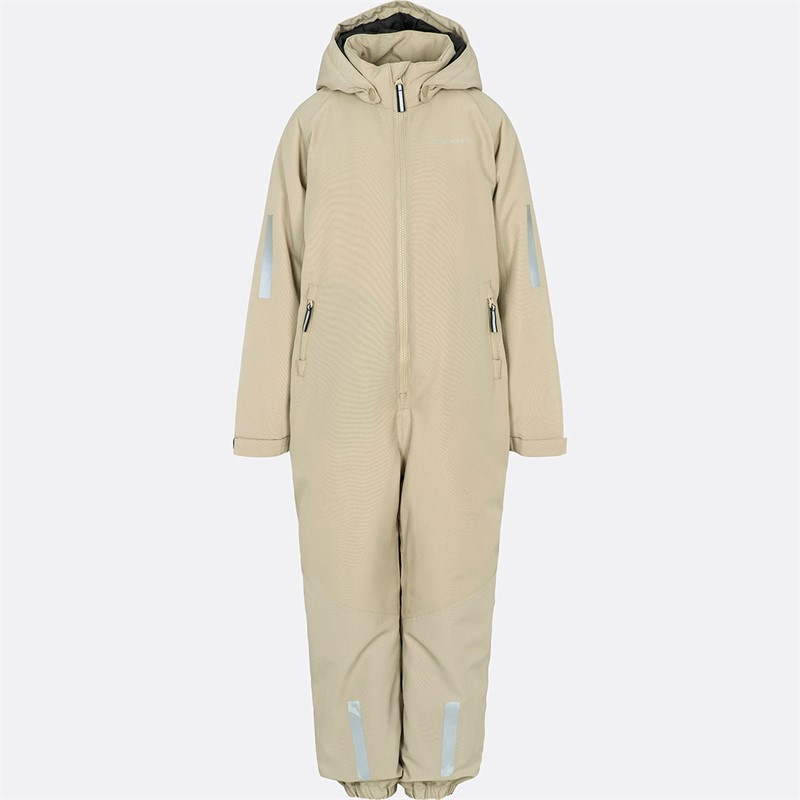 True North Kinder wasserdichter Overall Oxford Schnee Anzug Sand