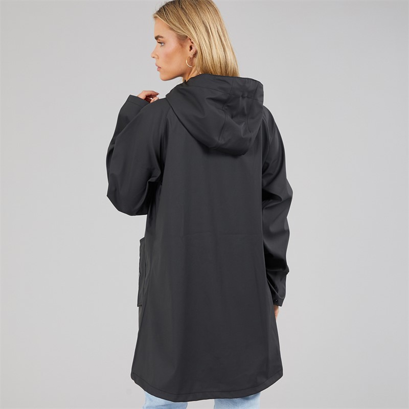 True North Manteau Femme en PU Noir