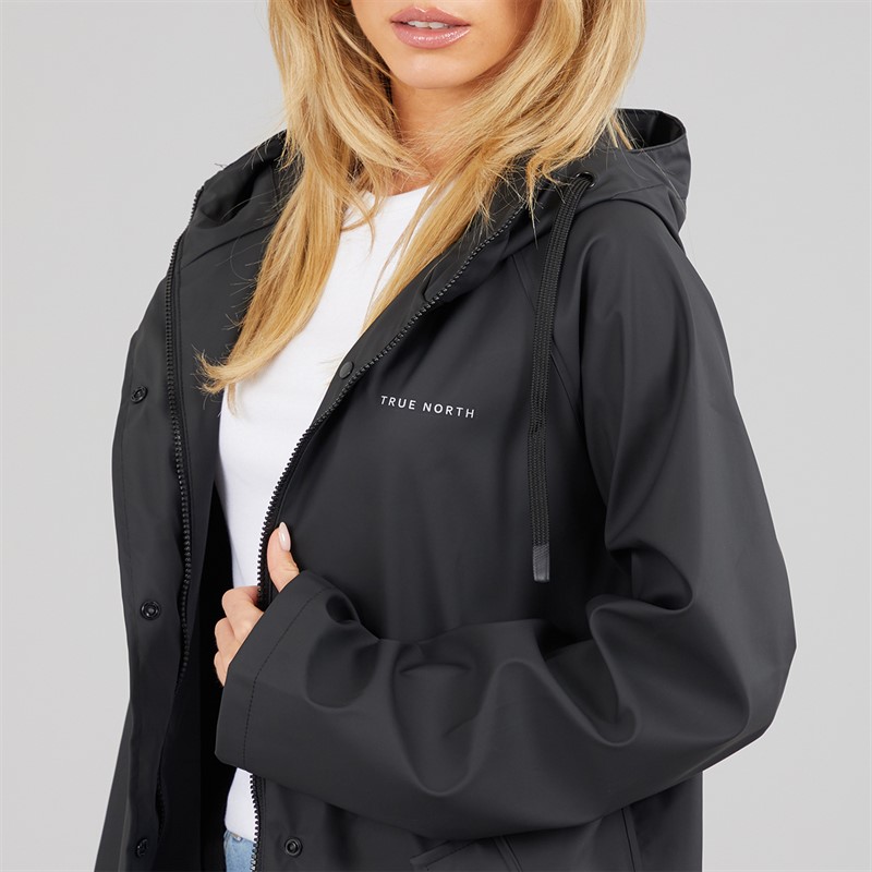 True North Dame PU Frakke Sort