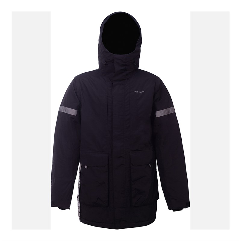 True North Herren Parka Schwarz