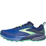 BROOKS Mens Cascadia 16 Trail Running Shoes Blue/Green