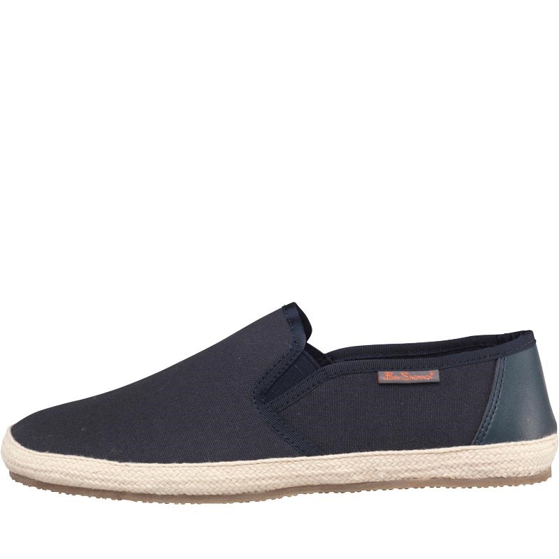 Buy Ben Sherman Mens Carr Espadrilles Navy