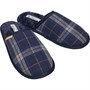 Ben Sherman Chaussons Mule Country Club Homme Bleu Marine Carreaux