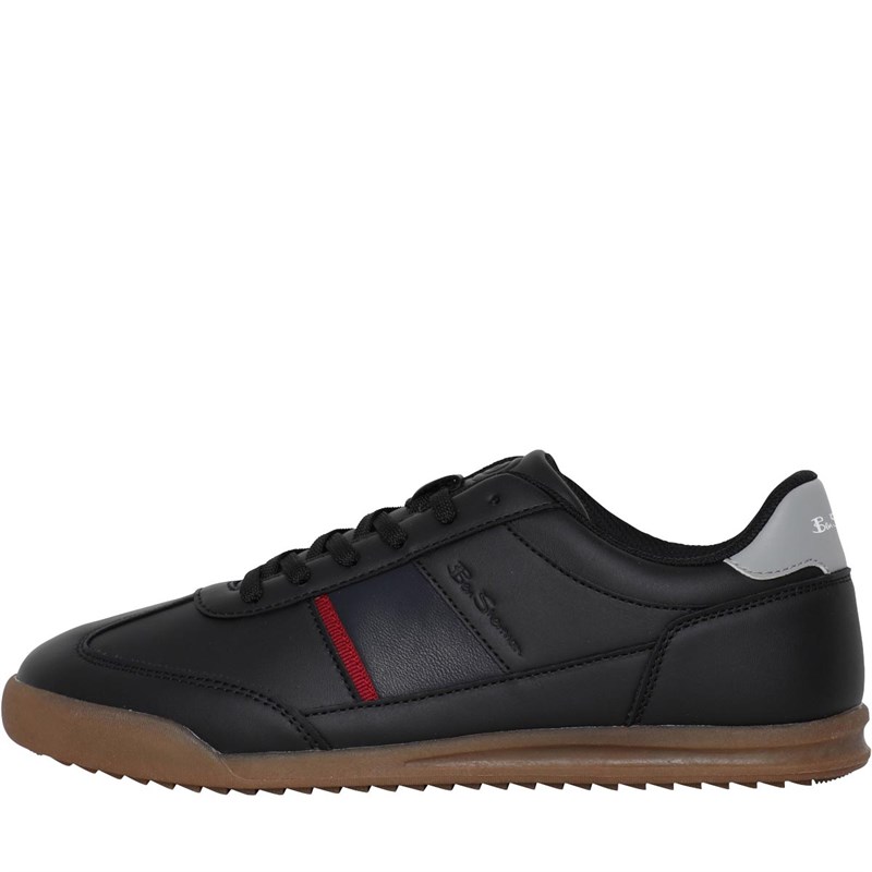 Ben Sherman Mens Legend Trainers Black