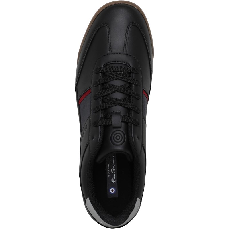 Ben Sherman Mens Legend Trainers Black