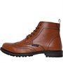 Ben Sherman Mens Enfield Brogue Boots Caramel