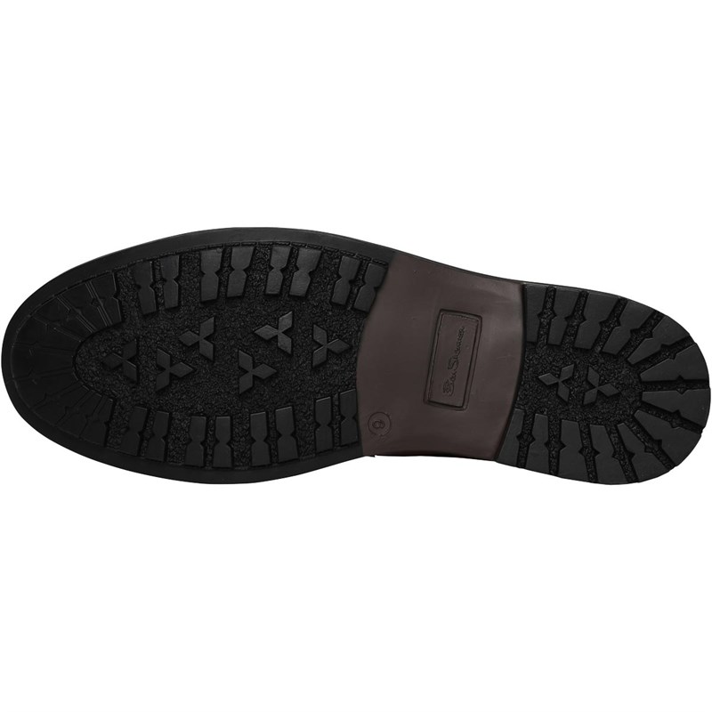 Ben Sherman Mens Enfield Brogue Boots Caramel