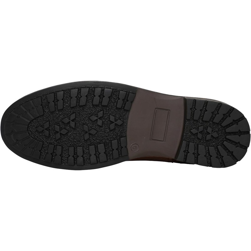 Ben Sherman Mens Vincent Chelsea Boots Caramel