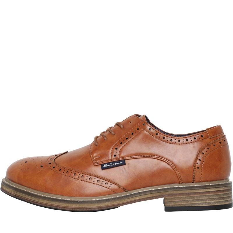 Ben sherman tan store brogues