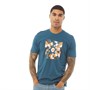 Ben Sherman T-Shirts Fractured Target Homme Bleu Mer