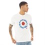 Ben Sherman Herren Plectrum Target T-Shirts Weiß