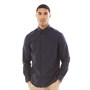 Ben Sherman Mens Long Sleeve Oxford Shirt Navy
