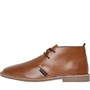 Ben Sherman Mens Hemmings Leather Chukka Boots Tan