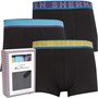 Ben Sherman Herren Luca Boxershorts in lose Passform Schwarz
