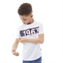 Ben Sherman Boys Retro Sports 1963 T-Shirt Bright White