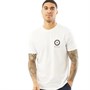 Ben Sherman Herren Chest Target T-Shirts Weiß