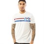 Ben Sherman Mens 1963 Retro Stripe T-Shirt White