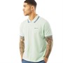 Ben Sherman Mens Twin Tipped Polo Turquoise