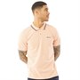 Ben Sherman Herre Twin Tipped Kortærmet poloer Bleg Lyserød