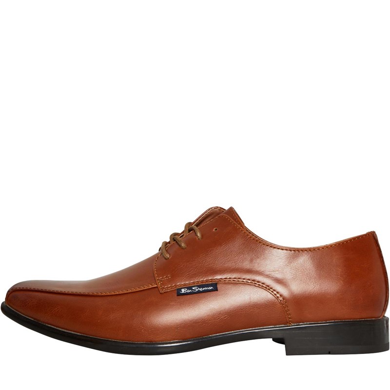 Ben Sherman Mens Durham Lace Shoes Tan