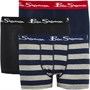 Ben Sherman Drenge 3X Waterfall Boxer shorts Flerfarvet
