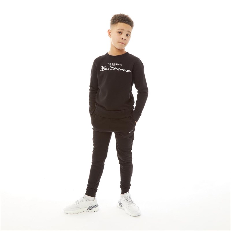 Ben Sherman Boys The Original Sweatshirt Black