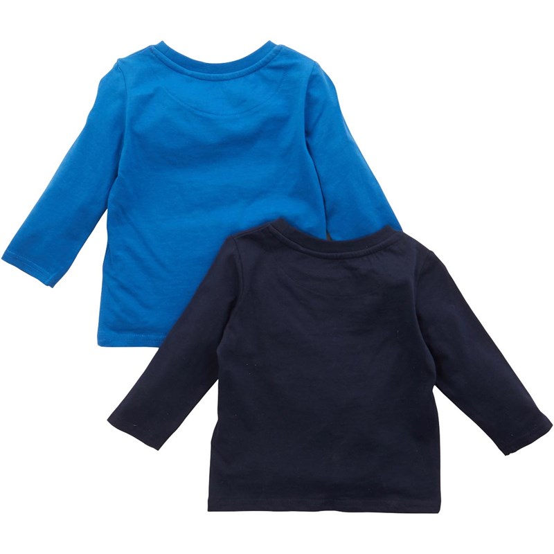 Ben Sherman Baby Outline Two Pack T-Shirt Navy Blazer