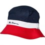 Ben Sherman Chapeaux Block Stripe Bucket Homme Bleu Marine