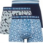 Ben Sherman Herrer River Boxer shorts Blå Multi