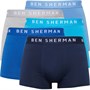 Ben Sherman Herrer Otis Boxer shorts Blå Multi