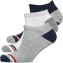 Ben Sherman Chaussettes Invisibles Peppers Pride Trainer Liners Homme Blanc
