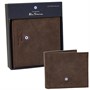 Ben Sherman Herre Target Bi Fold Punge Brun