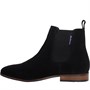 Ben Sherman Mens Hugo Suede Chelsea Boots Black