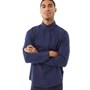Ben Sherman Herrer Mini Paisley Print Langærmet shirts Mørk Marineblå