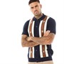 Ben Sherman Polos à manches courtes Button Through Mod Homme Multicolore
