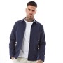 Ben Sherman Chemises à Manches Longues Trucker Over Homme Bleu Marine Foncé