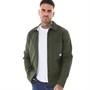 Ben Sherman Chemises à Manches Longues Trucker Over Homme Vert