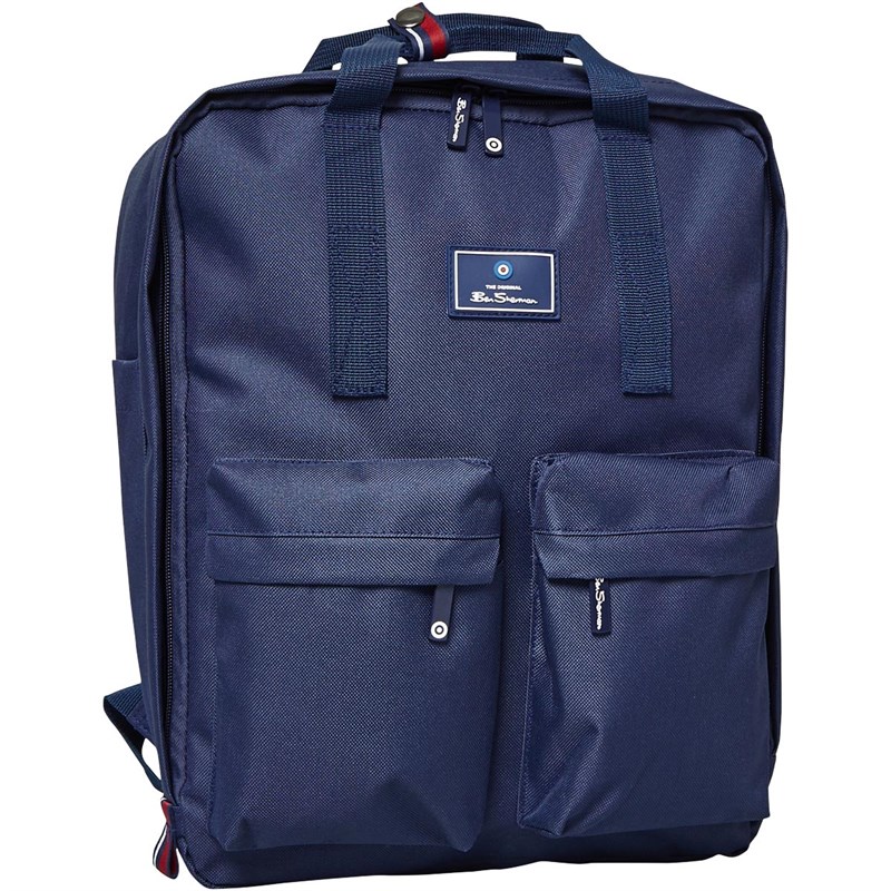 Ben Sherman Mens Styles Backpack Navy