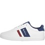 Ben Sherman Junior Boys Dexter Lace Canvas Trainers White