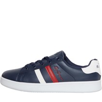 Ben Sherman Junior Boys Gustavo Lace Trainers Navy